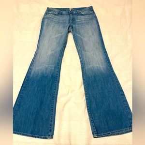 7 For Mankind Womens Jeans - Flare Low Rise